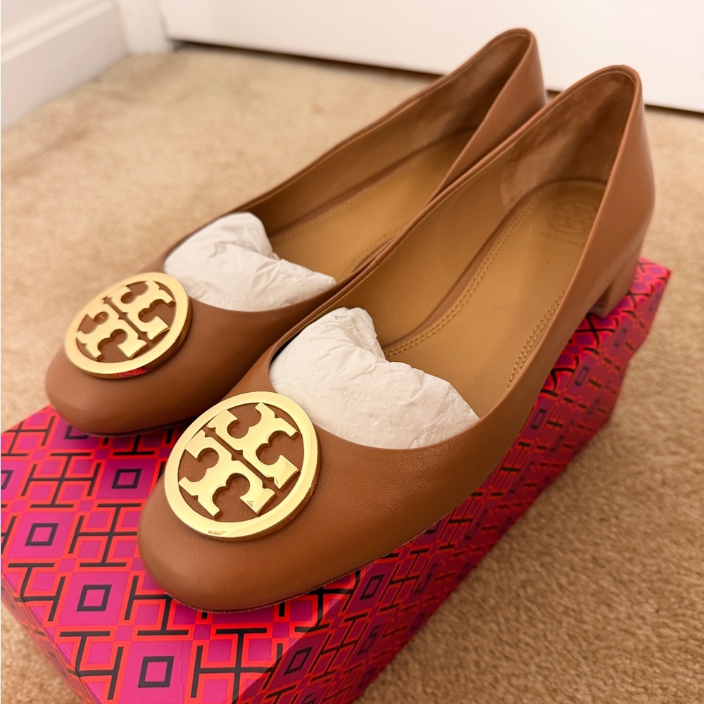 Tory Burch Benton 2 25MM - Royal Tan/Gold